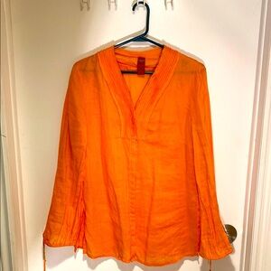 Orange Women's Top
